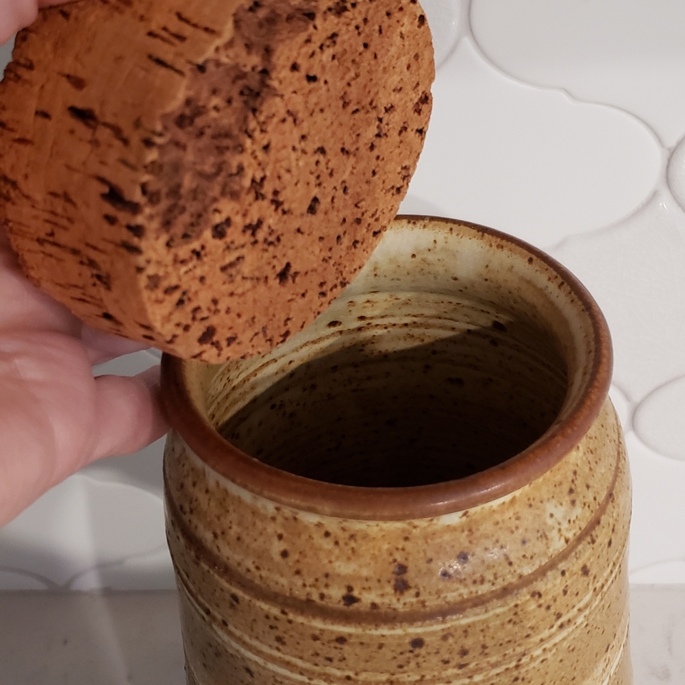 Vintage pottery pasta holder - Picture 3 of 4
